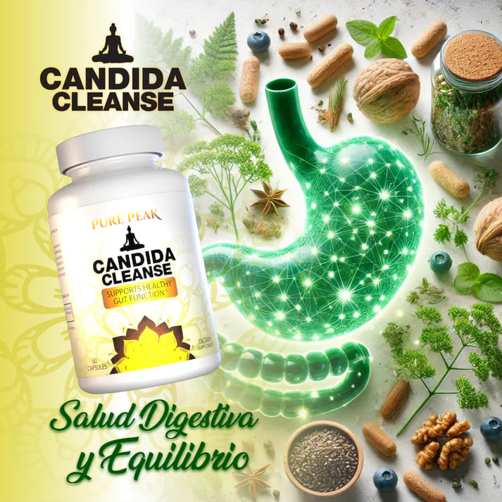 Candida Cleanse® – ¡Purifica tu Cuerpo y Recupera tu Bienestar! 🌿💪