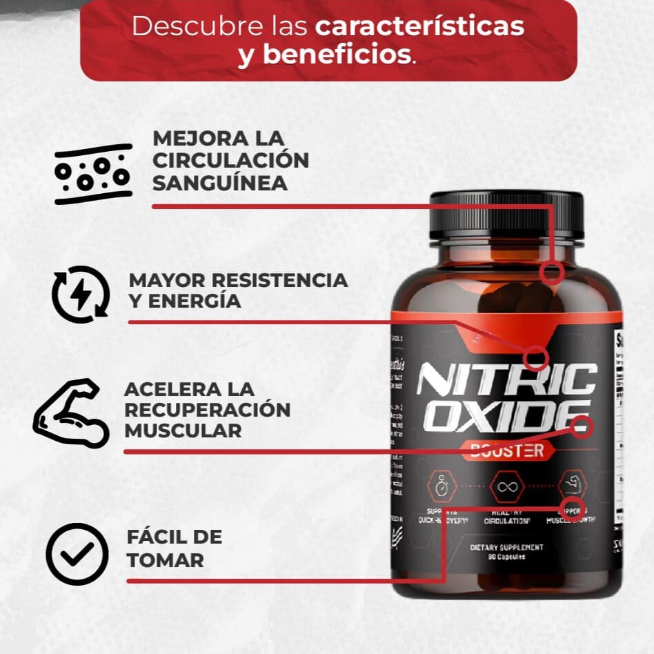 Oxido Nitrico - 1000mg 60 Capsulas
