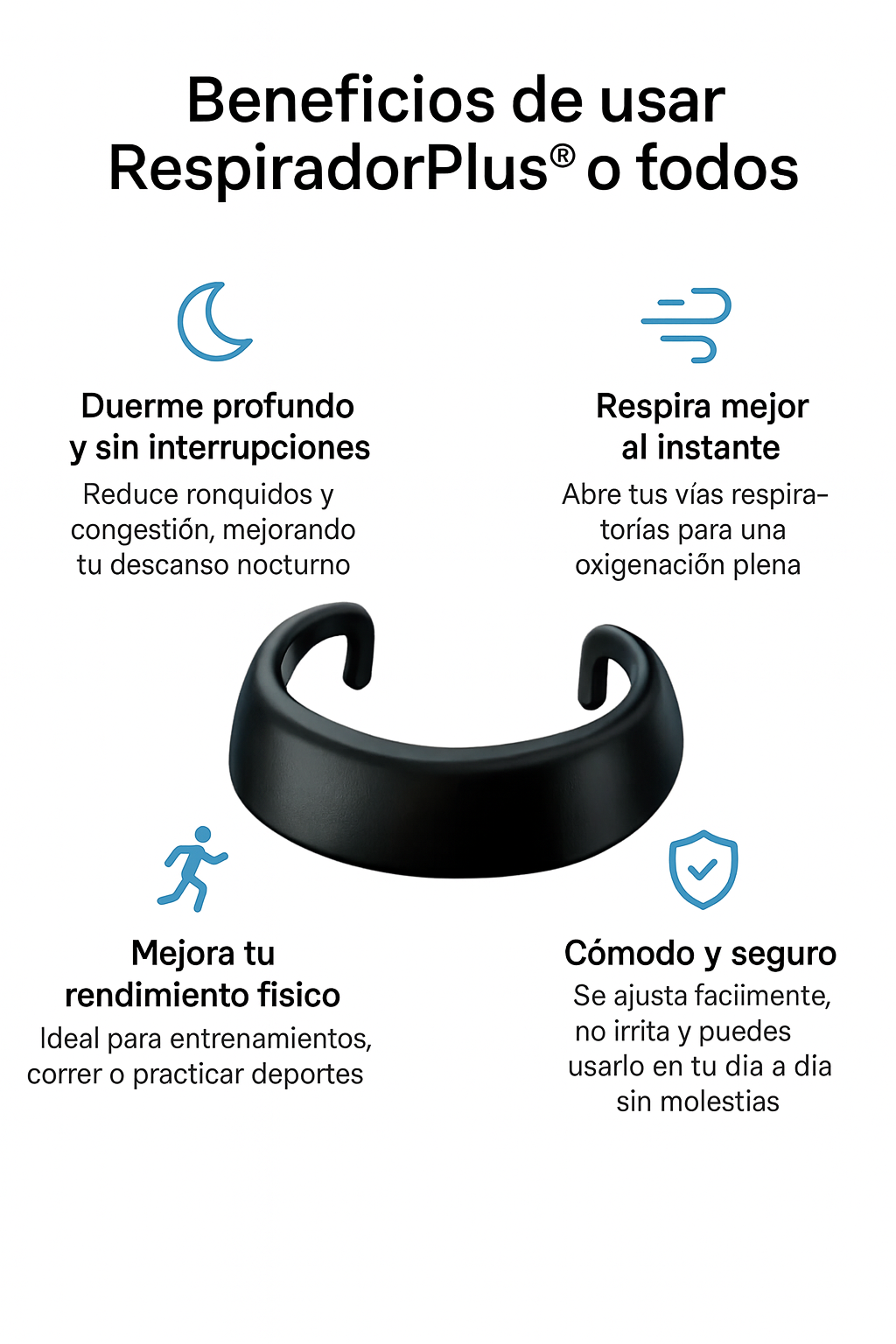 RespiradorPlus® Banda Nasal Magnetica ~ Elimina Ronquidos y Mejora tu Repiracion✨ KIT COMPLETO