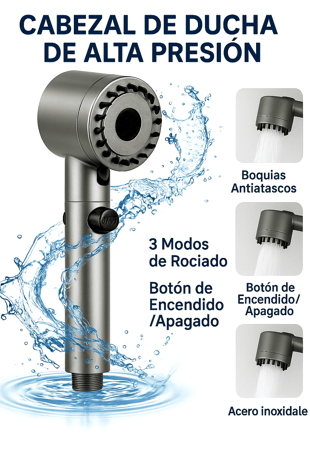 ShowerSpa™ ~ Cabezal masajeador para ducha✨