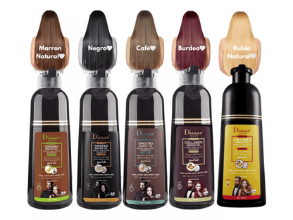 🌟Shampoo Anticanas Disaar - Formula con extractos Naturales 🍃