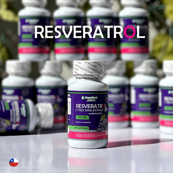 Resveratrol 100% Natural 590mg