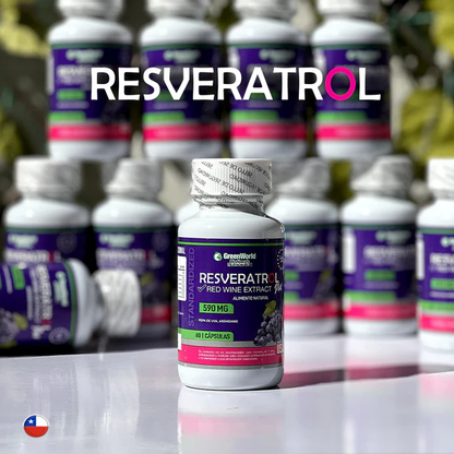 Resveratrol 100% Natural 590mg